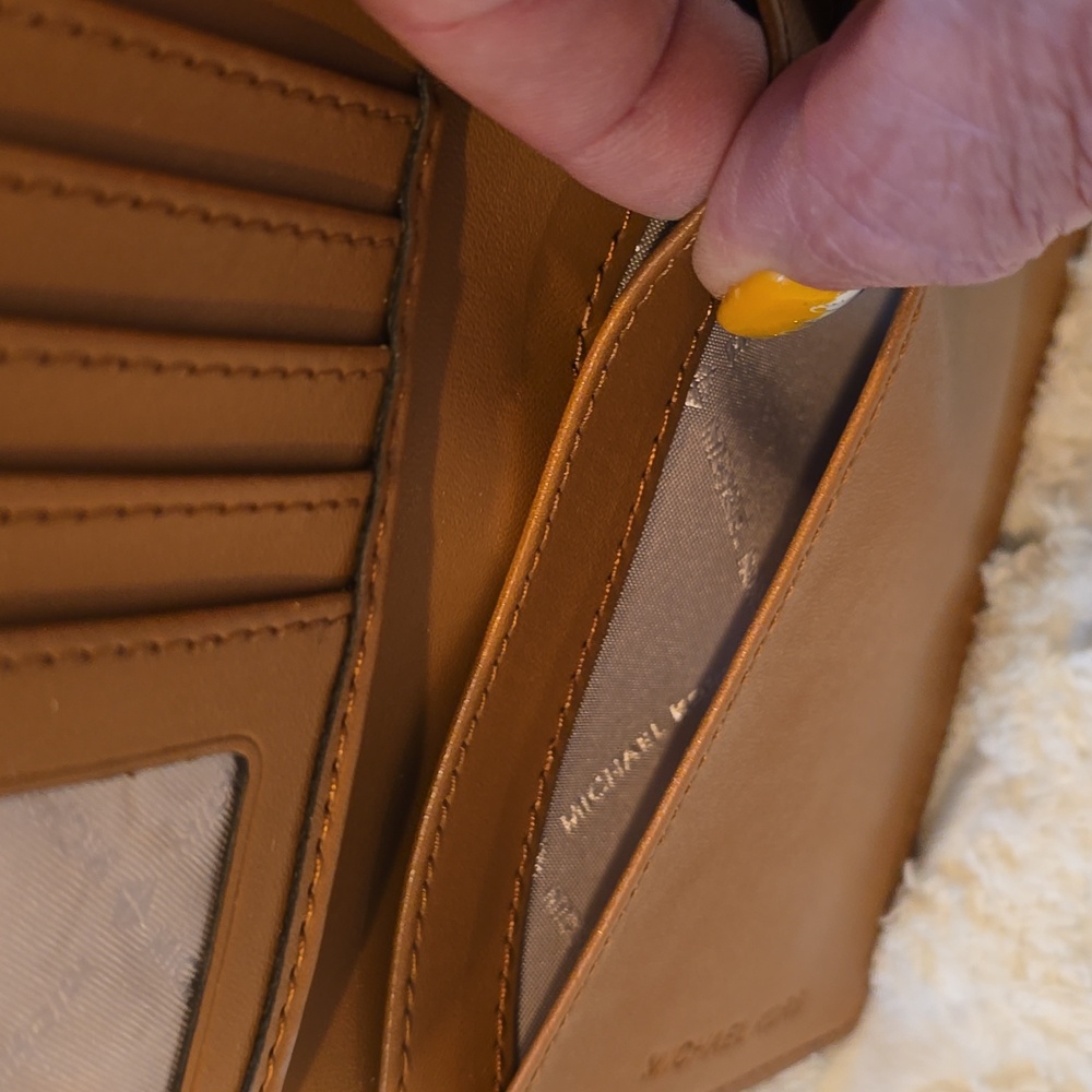 Michael Kors Monogram Passport/Card Holder - Picture 6 of 7